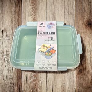 MANNA 34oz Color‎ Green Divided Lunch Box